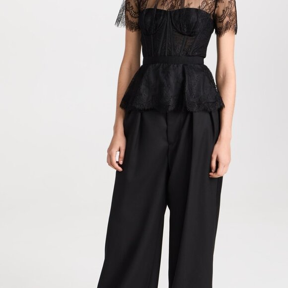 SIMKHAI Kehlani Lace Bustier Top  Kehlani Lace Bustier Top - Picture 5 of 9